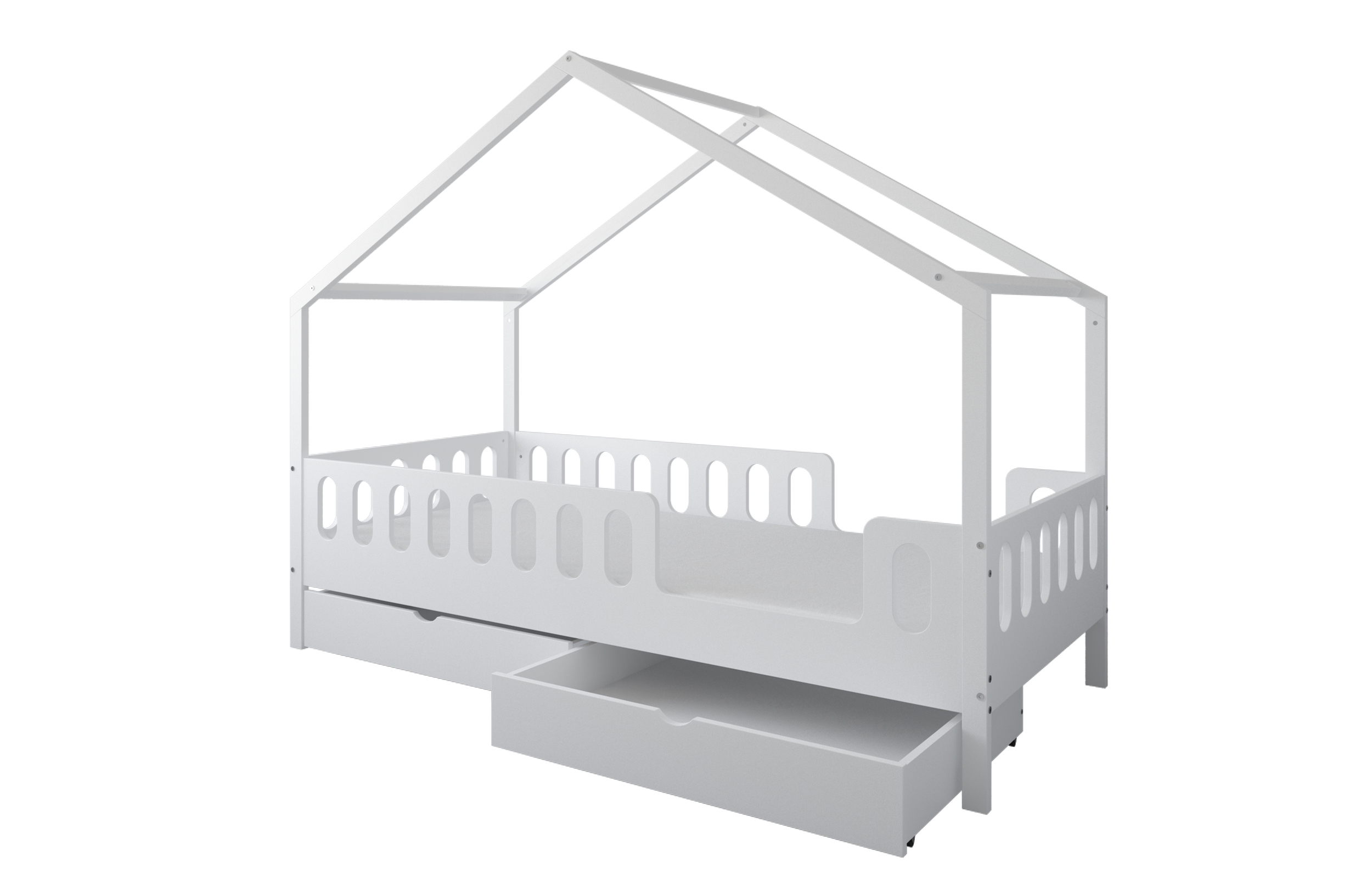 Detská domčeková posteľ LEA so zásuvkami, od 160x80 cm