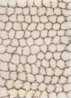 Osta carpets Koberec Shaggy Rhapsody 2525 100  béžový 135x200cm