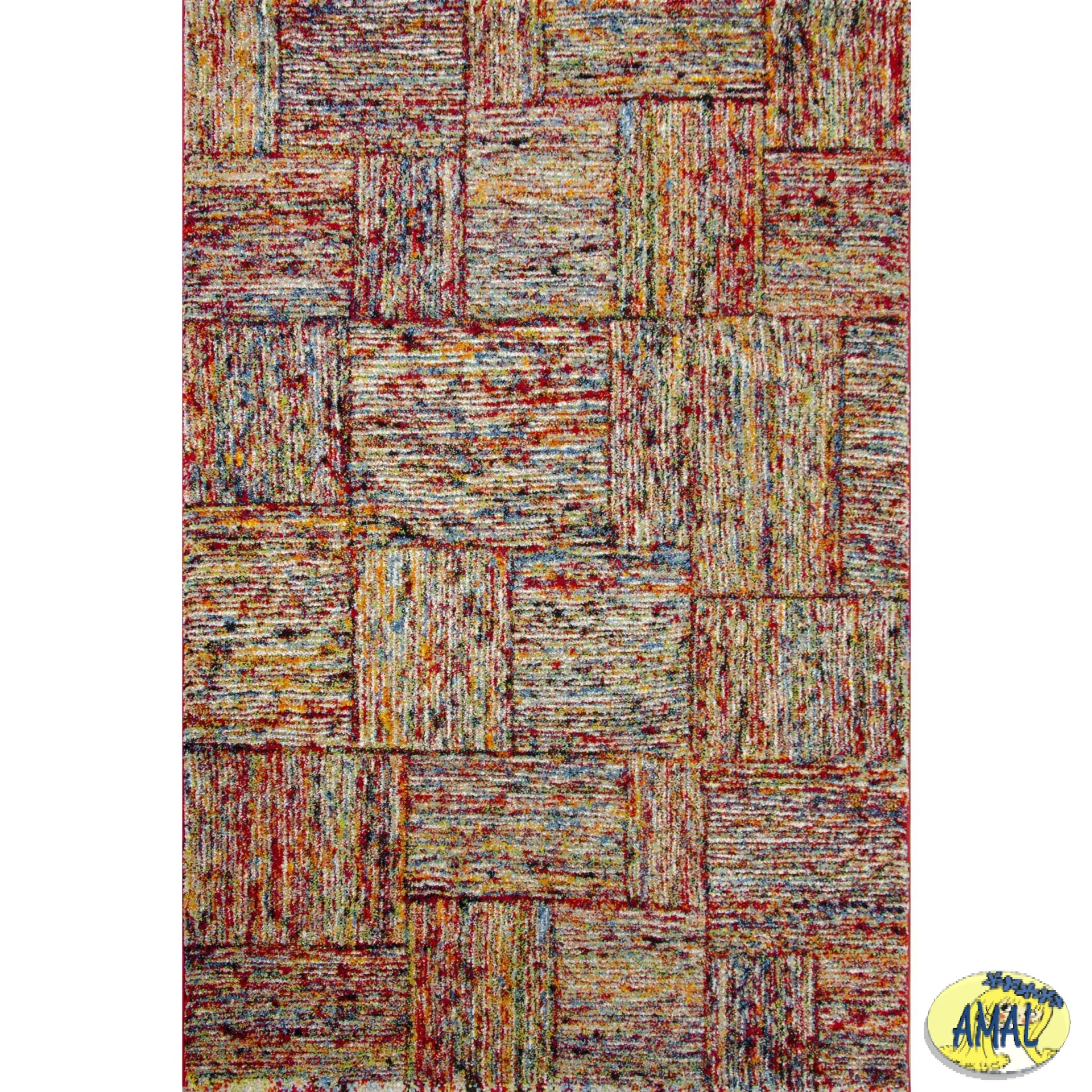 Detský koberec RUST, farebný, 80x150 cm