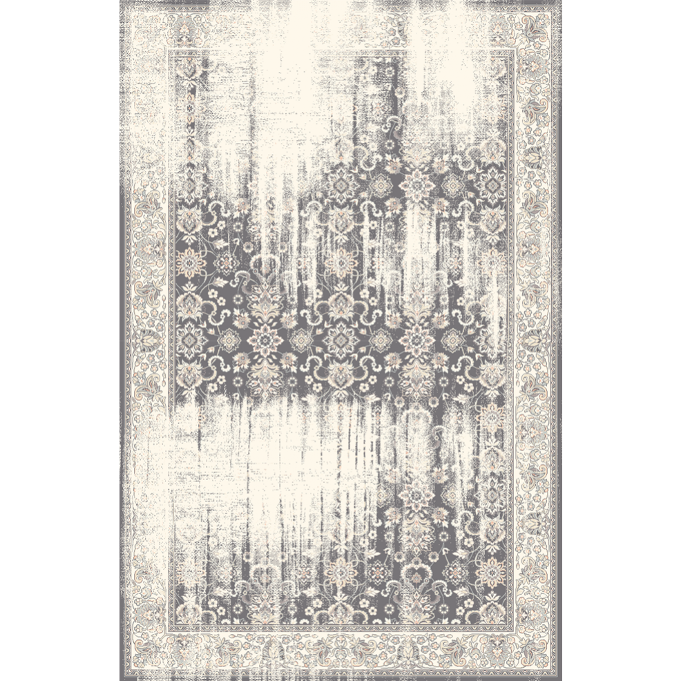 Kusový koberec Agnella Vintage Christian antracitový,vlna, 160x240cm
