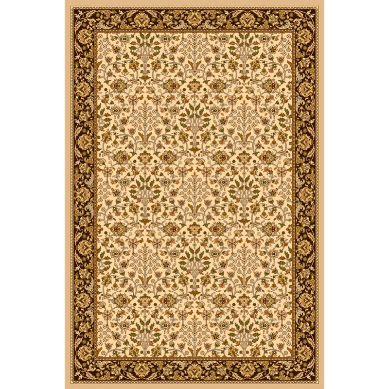 Kusový koberec Agnella Isfahan ITAMAR krémový,vlnený, 80x120cm