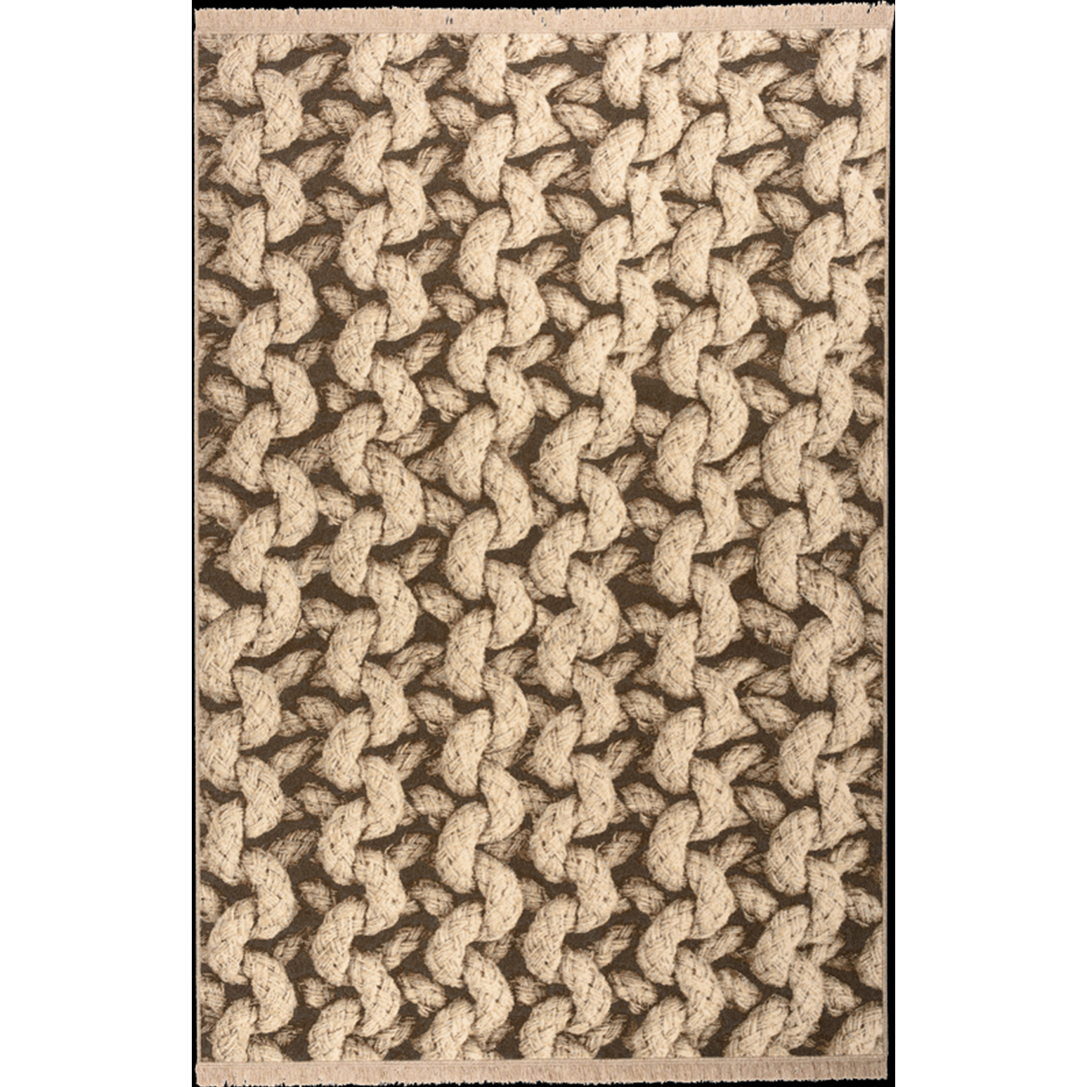 Kusový koberec Agnella Book of Design Natural CORD tmavá béžová vlna,od 80x120cm