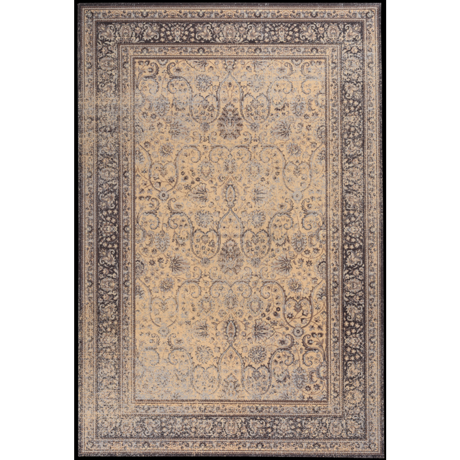 Kusový koberec Agnella Book of Design Isfahan JUNONA sand vlna, od 80x120cm
