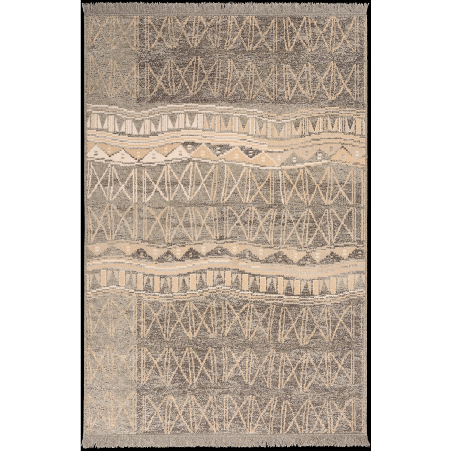 Kusový koberec Agnella Book of Design Magic SILIMA popolavá vlna, od 80x150cm