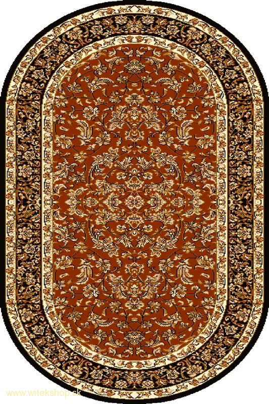 Kusový koberec Agnella Standard HERMIONA terakota ovál 100x180cm 