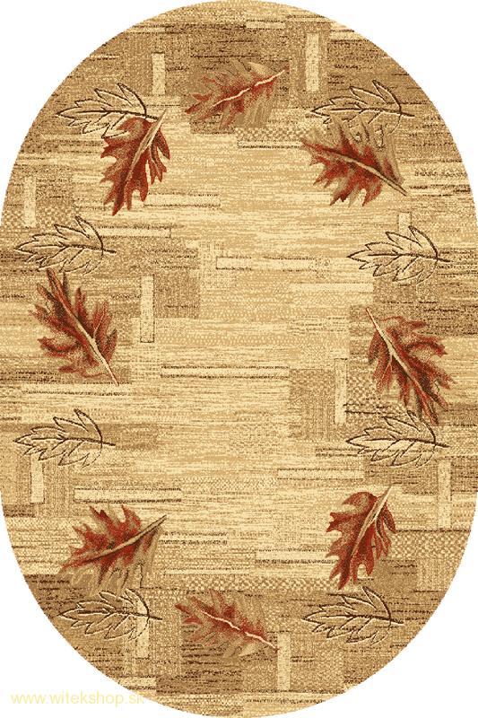 Kusový koberec Agnella OLSZA ovál béžový 120x170cm