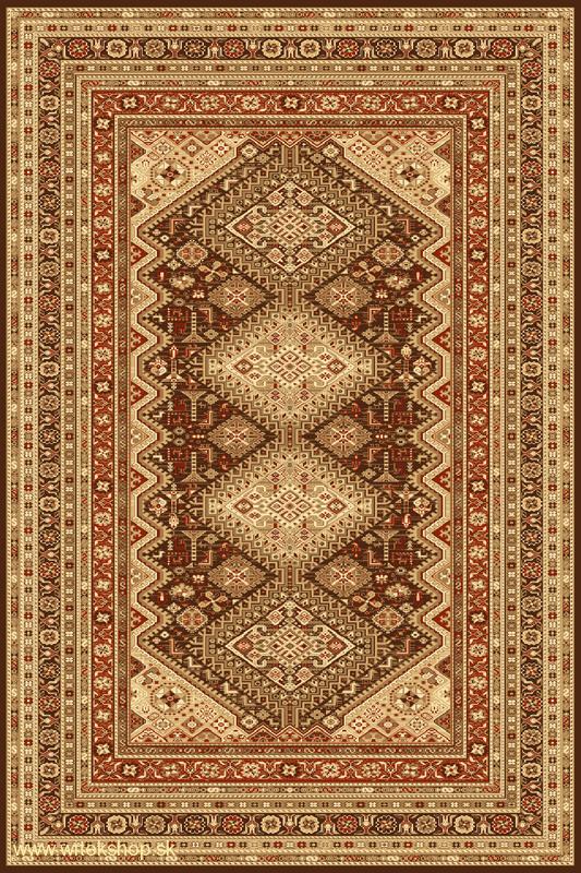 Kusový koberec Agnella Standard REMO tmavohnedý 60x120cm