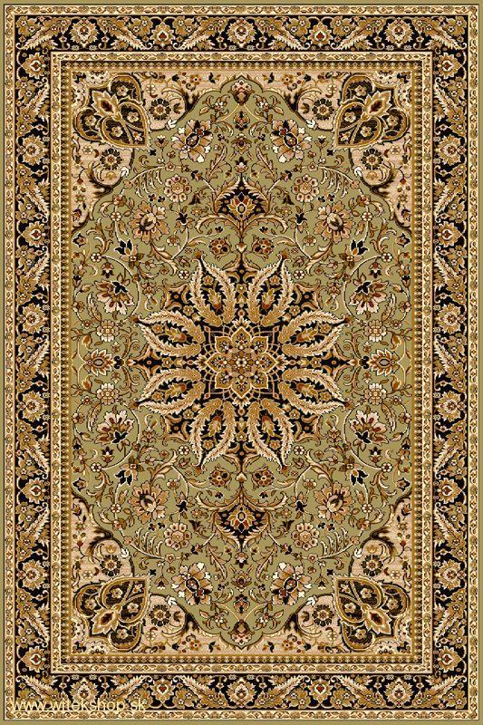 Kusový koberec Agnella Standard TOPAZ olivový 60x120cm