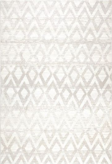 Osta carpets Koberec Piazzo 12124 902 bielošedý 135x200cm