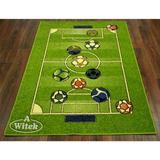 WELTOM Detský koberec Ihrisko 2, zelený, od 120x170 cm