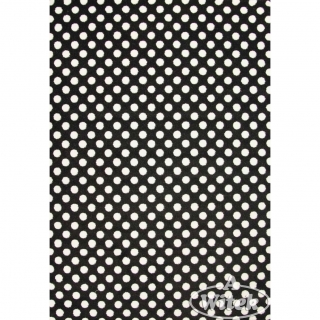 Detský koberec SKETCH bieločierny, 120x170 cm