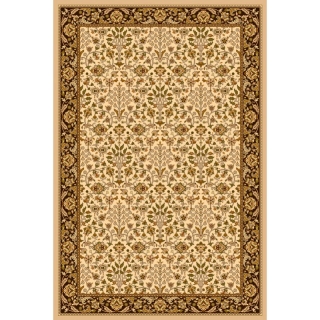 Kusový koberec Agnella Isfahan ITAMAR krémový,vlnený, 80x120cm