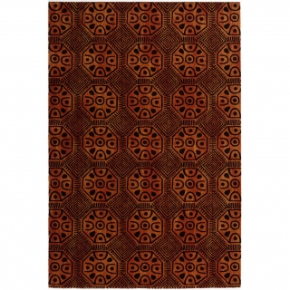 Kusový koberec Agnella Book of Design Isfahan SEEL tmavá hnedá vlna, od 80x150cm