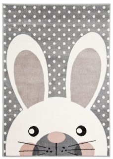 Detský koberec DREAM Rabbit grey 18115/190