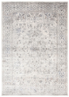 Vintage koberec FEYRUZ AP02B, svetlošedý