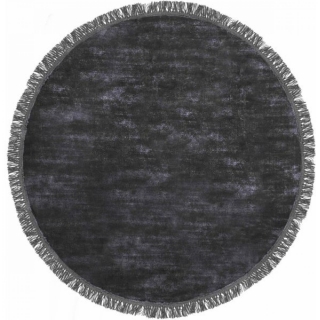 Koberec Carpet Decor Handmade LUNA kruh, polnočná