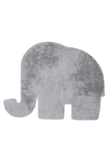 Detský koberec Obsession MY LUNA LUN854 slon, strieborný 