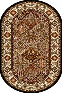 Kusový koberec Agnella BERGENIA terakota ovál 100x180cm