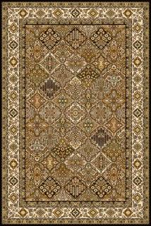 Kusový koberec Agnella Standard BERGENIA olivový 60x120cm