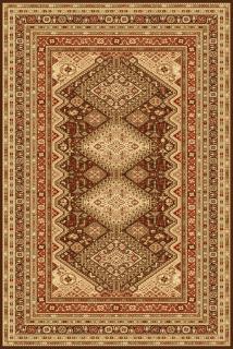 Kusový koberec Agnella Standard REMO tmavohnedý 60x120cm